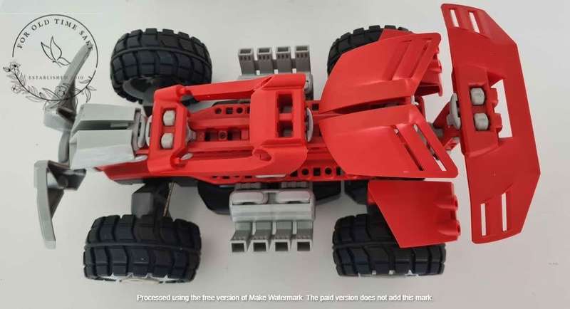 LEGO -  Rare Retired Lego Drome Racer 8378 Red Beast Radio Control Car
