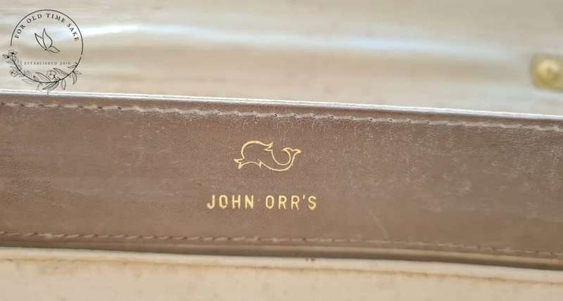 John Orrs Alligator Handbag Detachable shoulder strap Inside zipper and open pocket Vintage1920s