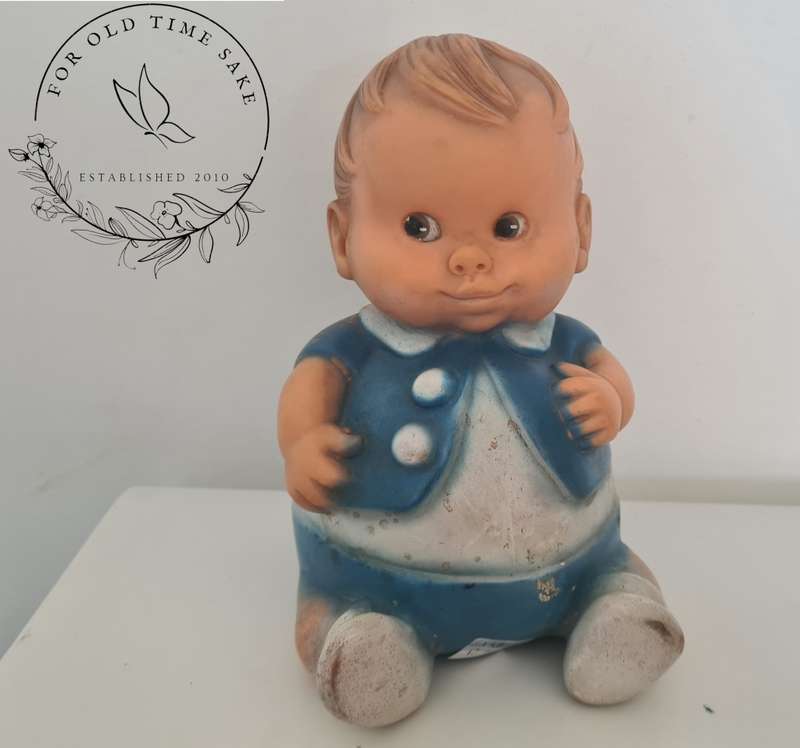 1967 UNEEDA DOLL PLUMPEES SQUEAK TOY DOLL, working squeaker