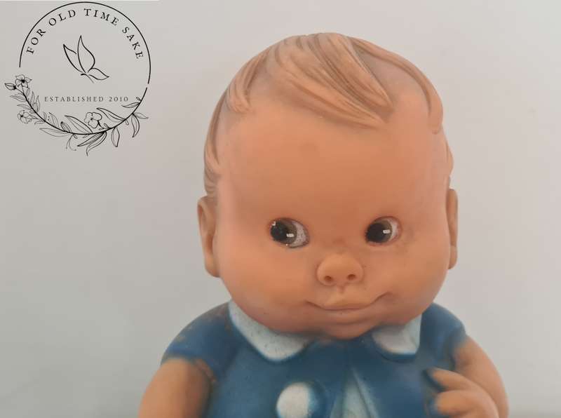 1967 UNEEDA DOLL PLUMPEES SQUEAK TOY DOLL, working squeaker