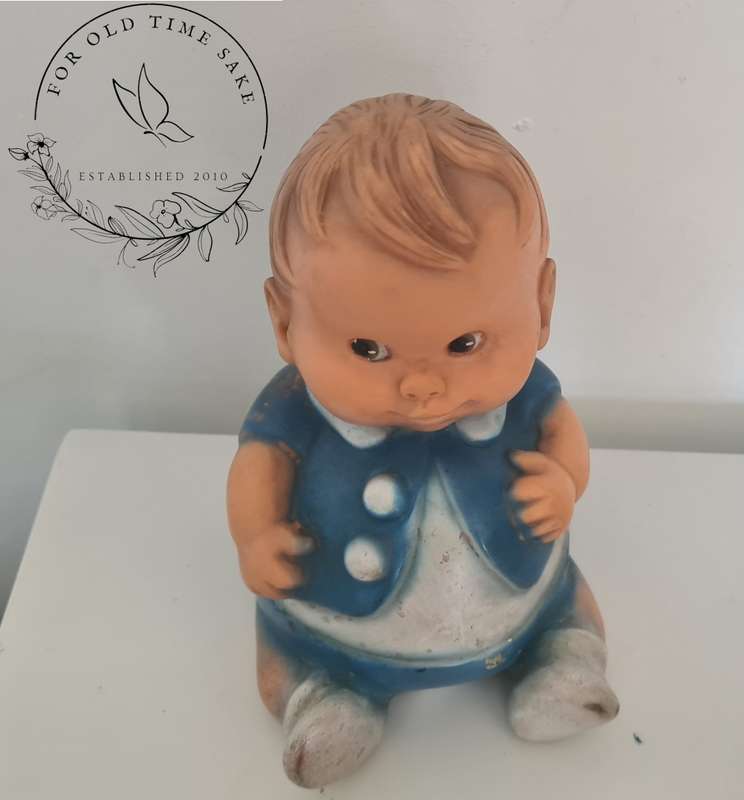 1967 UNEEDA DOLL PLUMPEES SQUEAK TOY DOLL, working squeaker