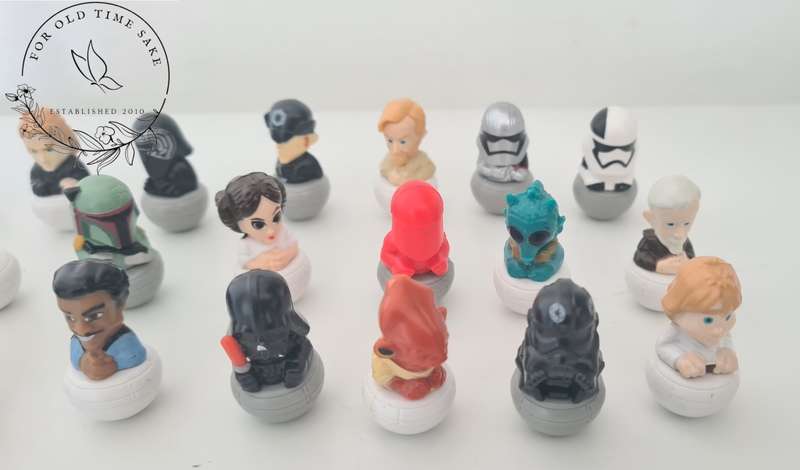Star Wars Tumbler Roly-poli figures x 43 no duplicate`s