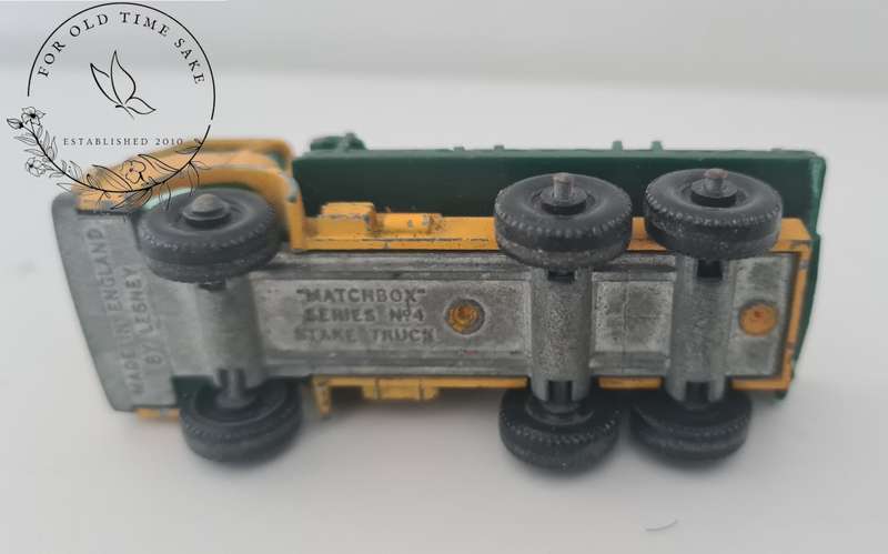 Matchbox #4 DODGE STAKE TRUCK see photos for condition