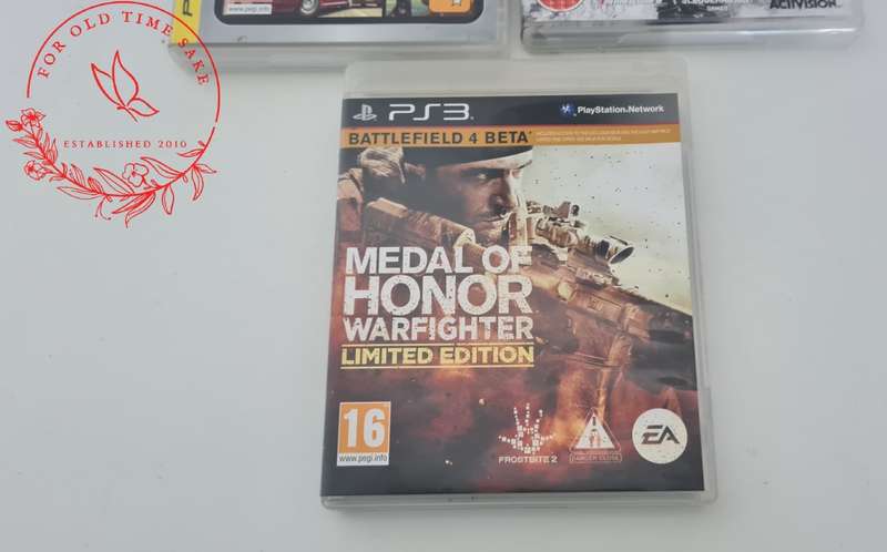 3x Playstation 3 Games, Grand Theft Auto IV platinum, Call of duty MW3, Medal of honor Warfighter