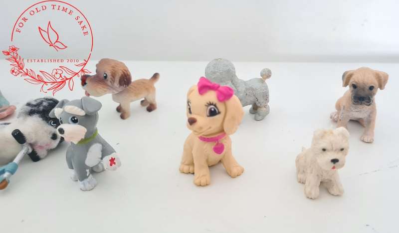 Vintage Puppy in my Pocket Lot, see photos for condition