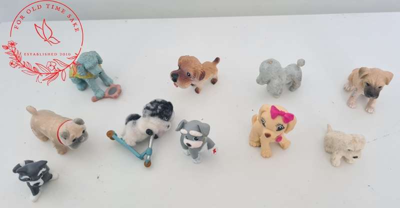 Vintage Puppy in my Pocket Lot, see photos for condition