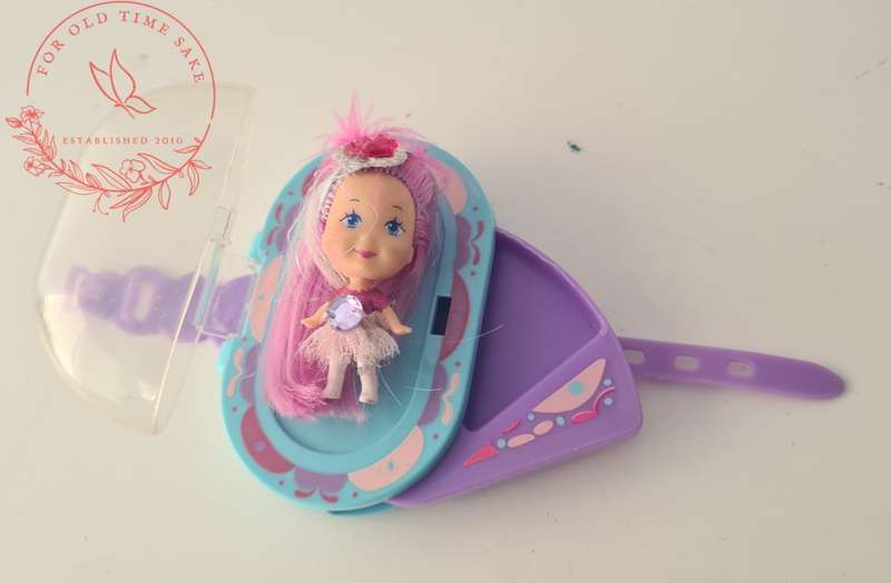 90s VTG Tyco Liddle Kiddles Bracelet Mini Doll
