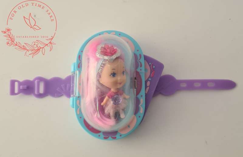 90s VTG Tyco Liddle Kiddles Bracelet Mini Doll