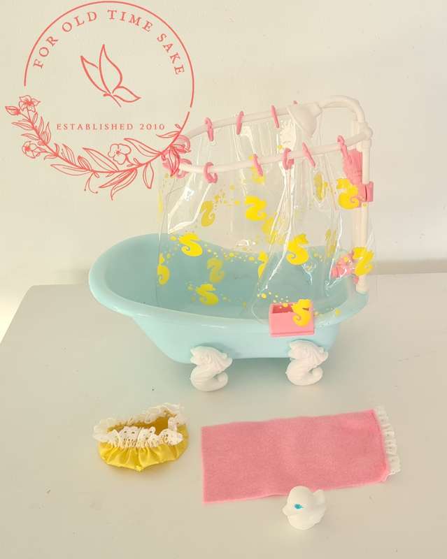 Vintage My Little Pony  Scrub-a-Dub-Tub, G1