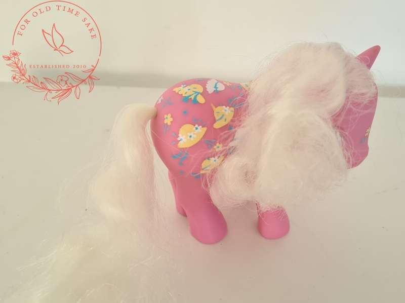 Vintage G1 My Little Pony Bonnie Bonnets Twice As Fancy - 83 Hasbro, Hong Kong