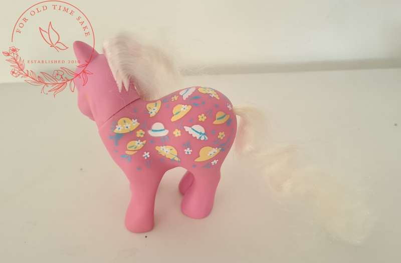Vintage G1 My Little Pony Bonnie Bonnets Twice As Fancy - 83 Hasbro, Hong Kong
