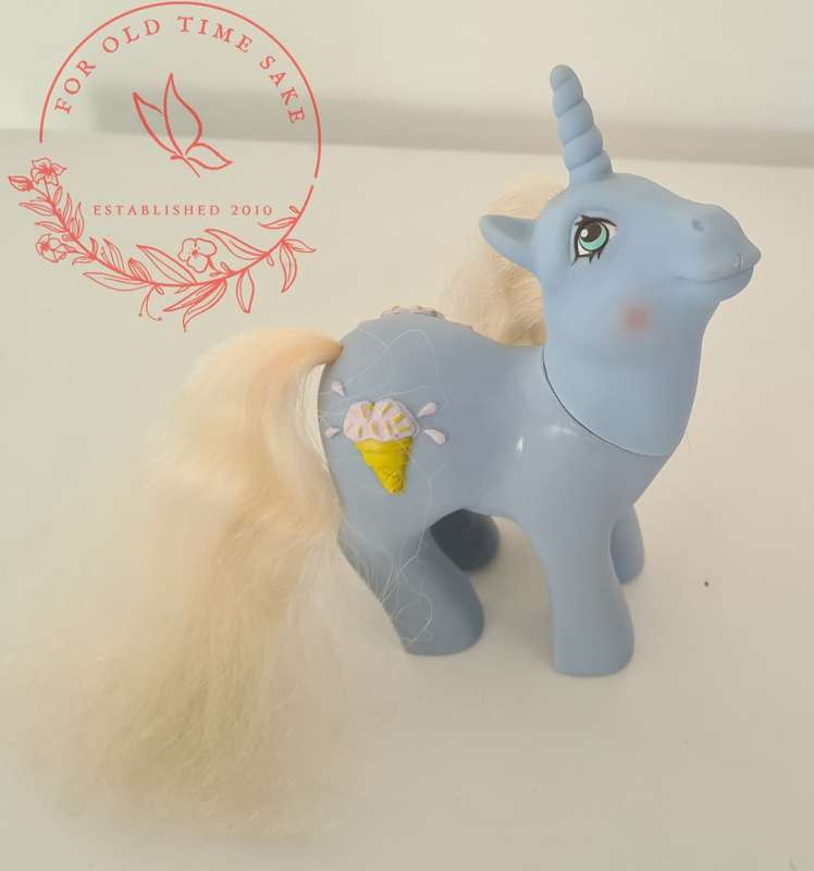 Vintage G1 My Little Pony Sundae Best Coco Berry - 87 Hasbro, Hong Kong