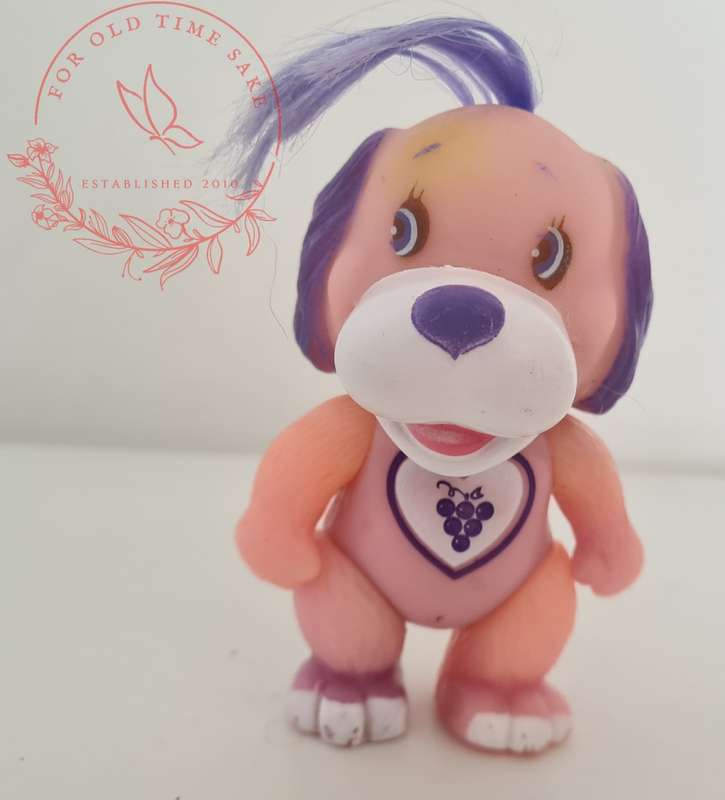 Vintage 1983 Soma Love Pets Purple Grape Bear
