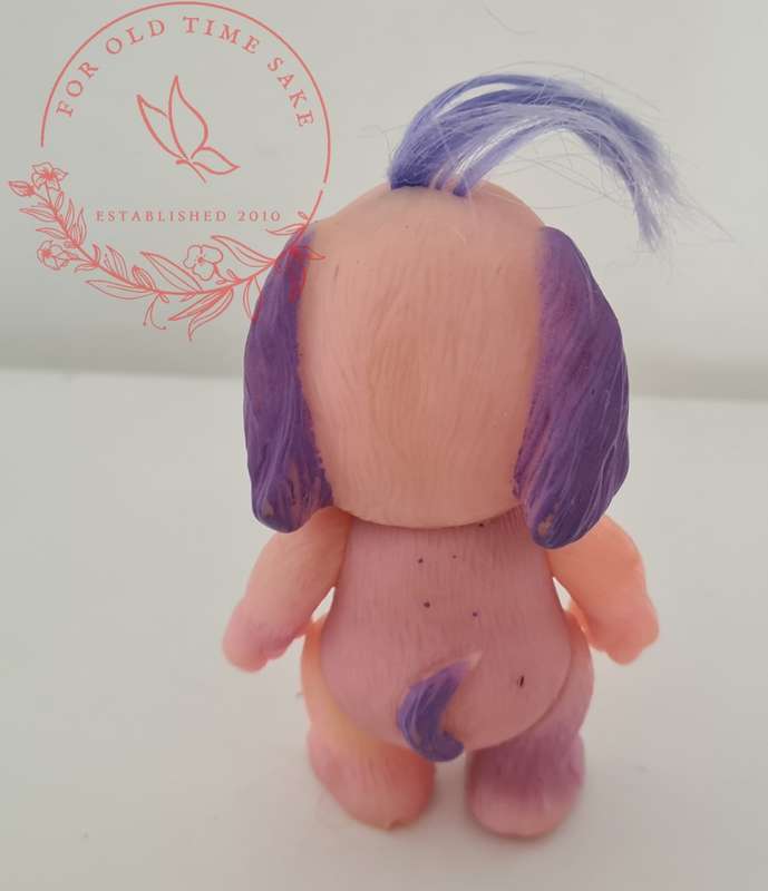 Vintage 1983 Soma Love Pets Purple Grape Bear