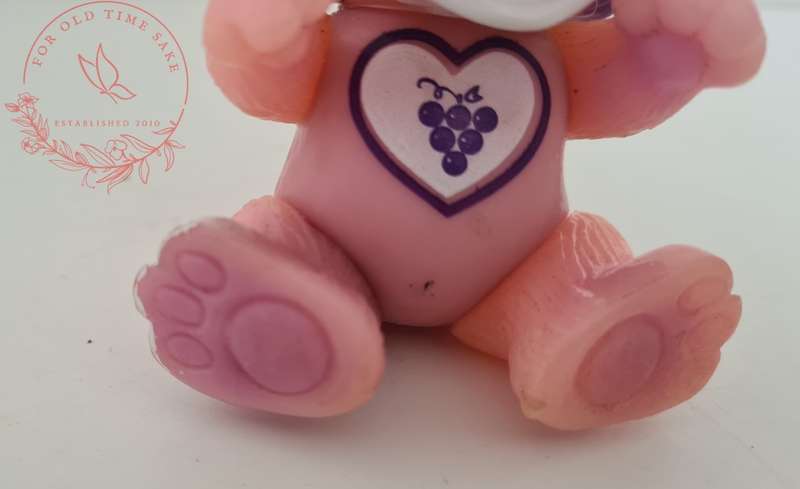 Vintage 1983 Soma Love Pets Purple Grape Bear
