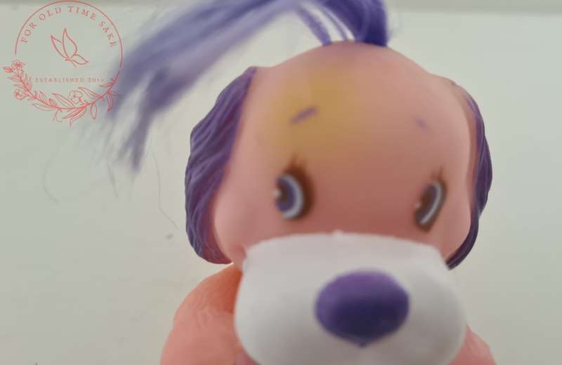 Vintage 1983 Soma Love Pets Purple Grape Bear