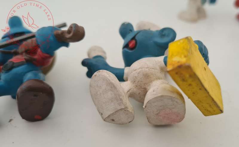 Vintage Smurf lot - see photos for conditions