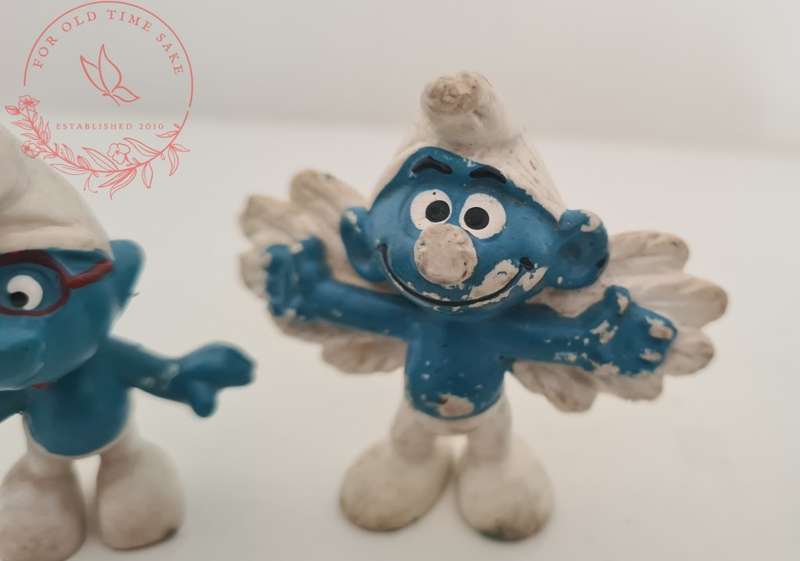 Vintage Smurf lot - see photos for conditions