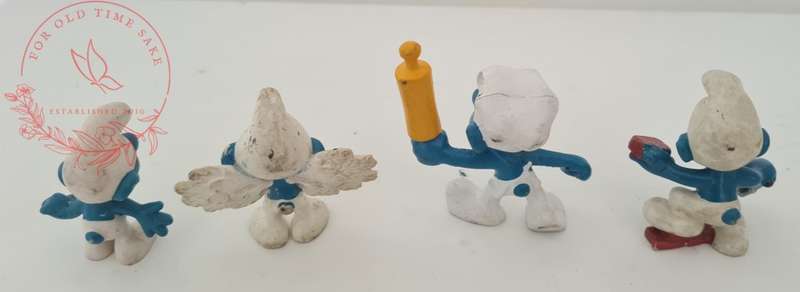 Vintage Smurf lot - see photos for conditions