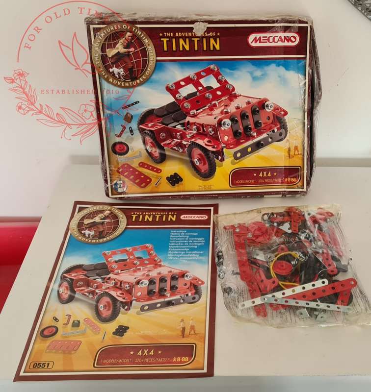 Meccano Adventures of TinTin, Packet out, seems like set is complete