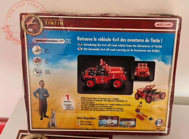 Meccano Adventures of TinTin, Packet out, seems like set is complete
