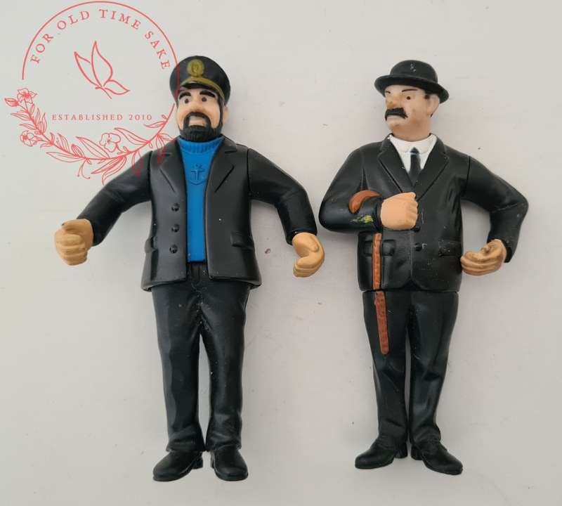 TinTin, Captain Haddock and Inspector Thomson
