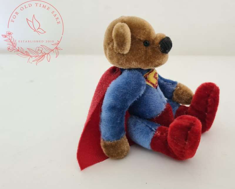 The cutest hand made Super Bear,  10cm tall