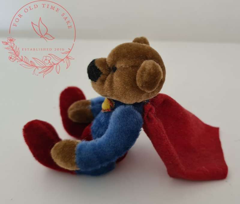 The cutest hand made Super Bear,  10cm tall