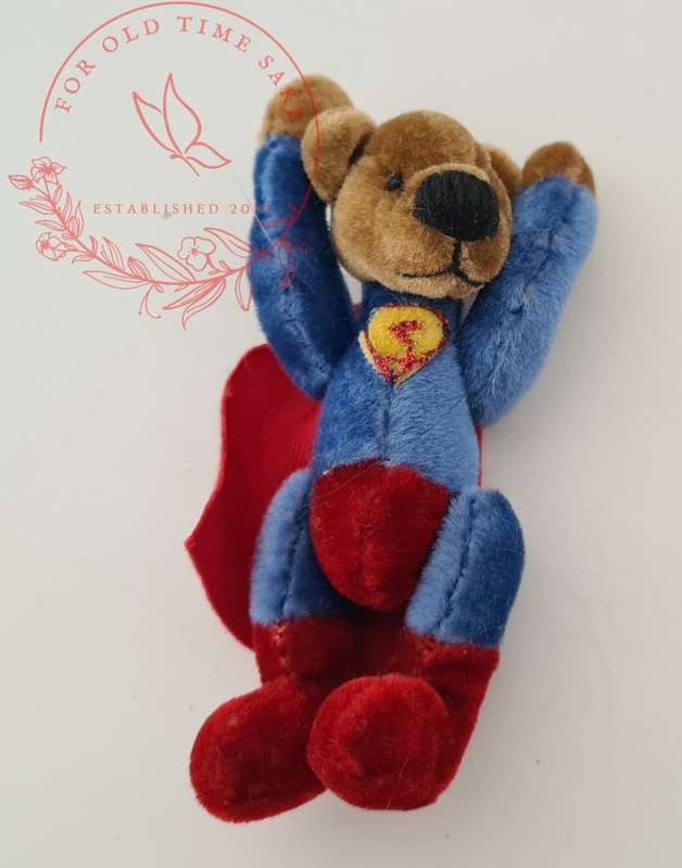 The cutest hand made Super Bear,  10cm tall