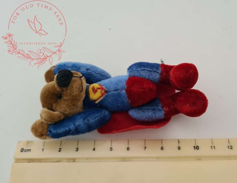 The cutest hand made Super Bear,  10cm tall