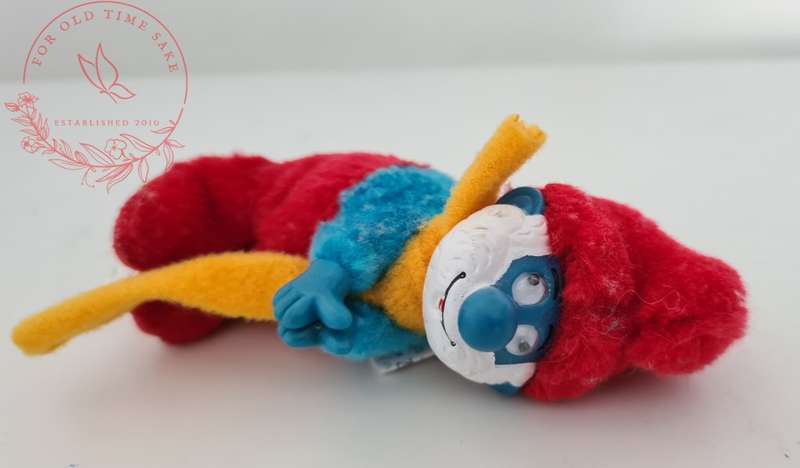 Vintage Pappa smurf pencil hugger