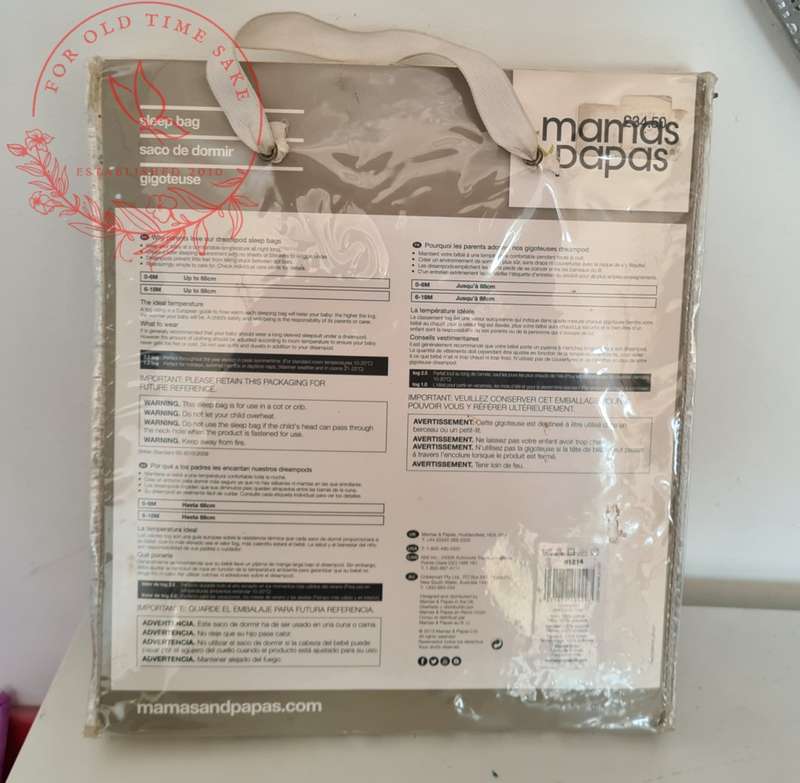 Mammas and Pappas Dreampod Sleep bags