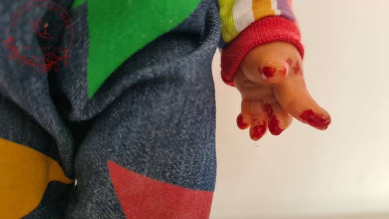 Custom made Chucky Doll, stands +- 35cm Tall, see photos for description