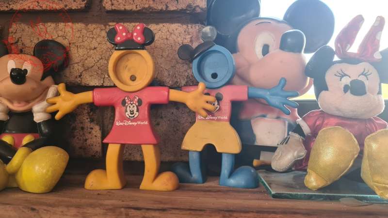 Large Lot Collection of Disney figurines, Does Not Include Display Cabinet