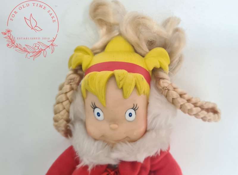 +-30cm CINDY LOU WHO DOLL- DR SEUSS THE GRINCH WHO STOLE CHRISTMAS