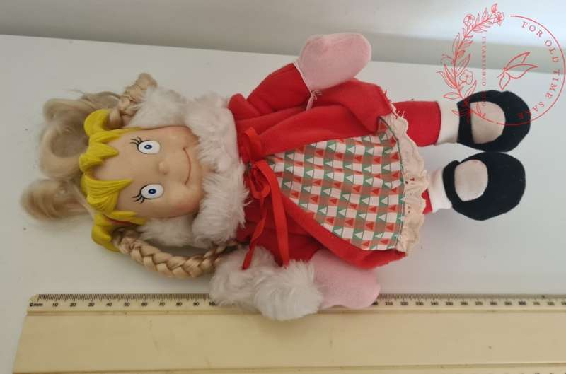 +-30cm CINDY LOU WHO DOLL- DR SEUSS THE GRINCH WHO STOLE CHRISTMAS