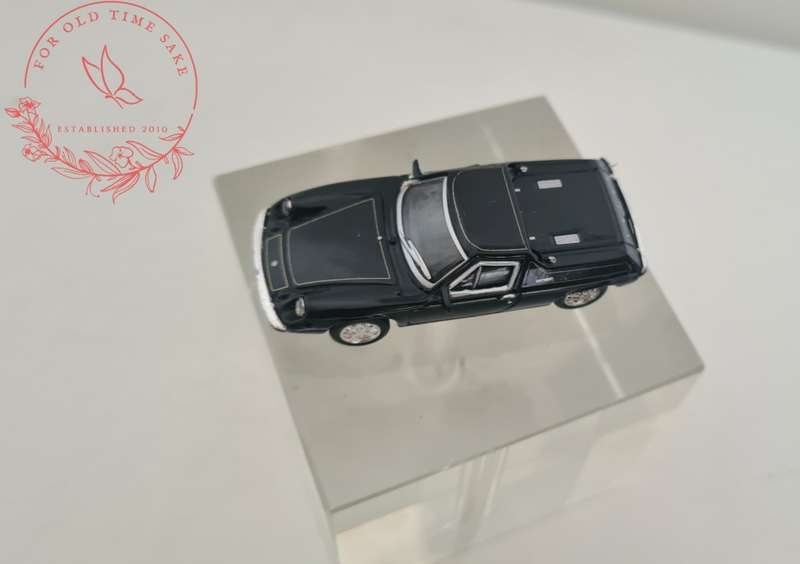 Vintage Die Cast Hongwell Lotus Europa 1975 black +-6cm long