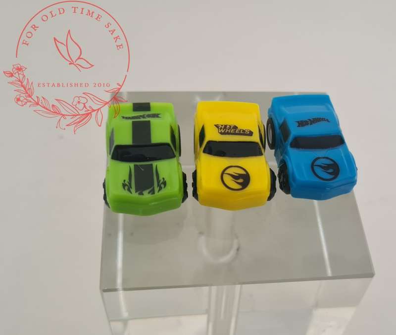 3x Matel Micro cars - see photos