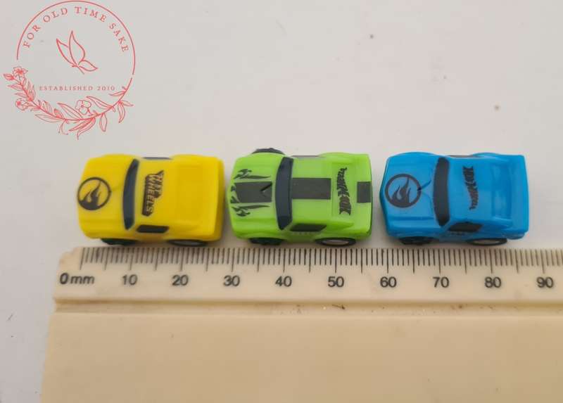 3x Matel Micro cars - see photos