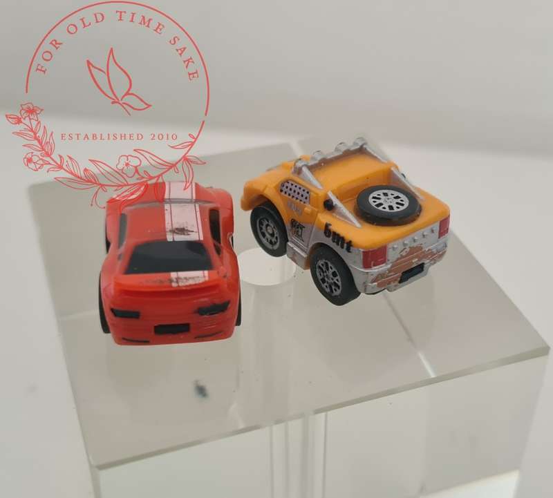 2x Nano speed micro Cars