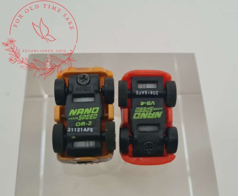 2x Nano speed micro Cars