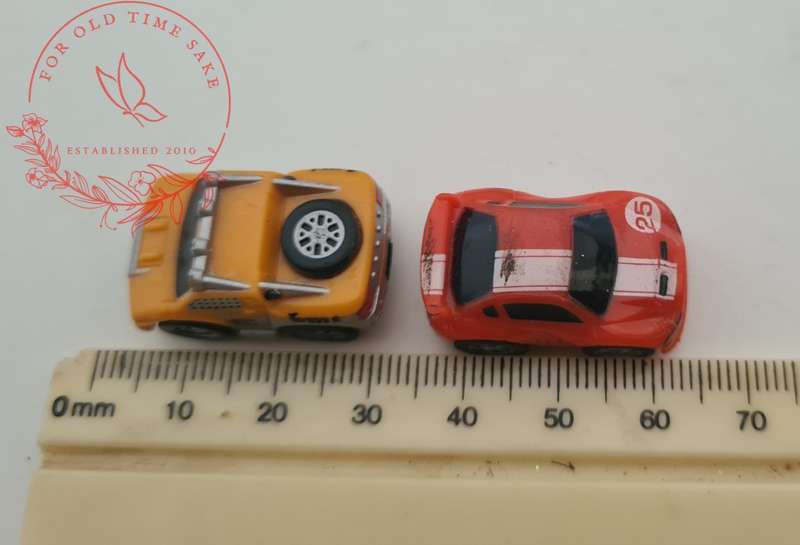 2x Nano speed micro Cars