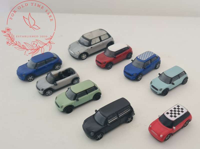 Collection of Micro Mini cars .. see photo for description