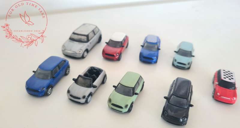 Collection of Micro Mini cars .. see photo for description
