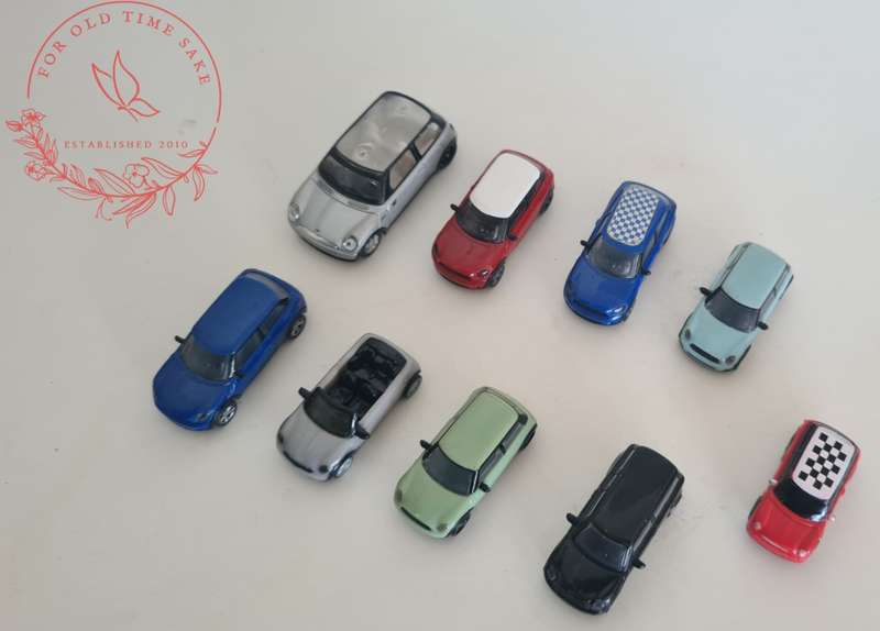 Collection of Micro Mini cars .. see photo for description