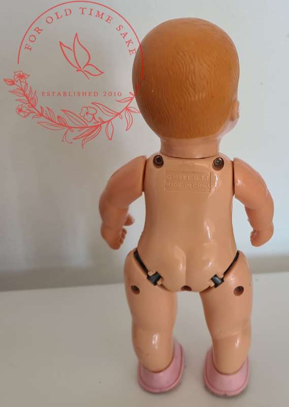 1988 Vintage L.G.T.I. Free Standing Plastic Doll  - see photos