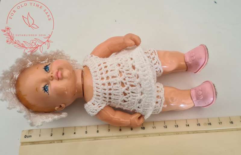 1988 Vintage L.G.T.I. Free Standing Plastic Doll  - see photos