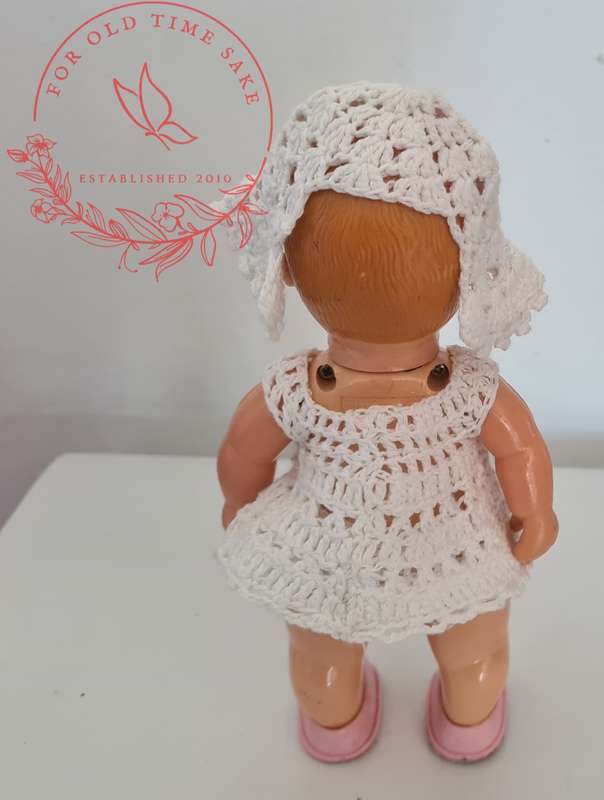 1988 Vintage L.G.T.I. Free Standing Plastic Doll  - see photos