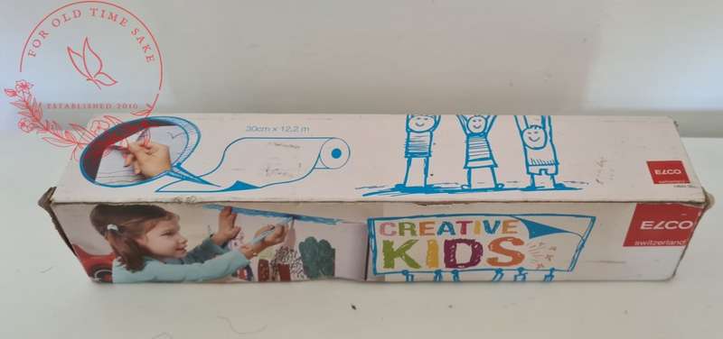 Wall stick on drawing paper for children - +- half roll left