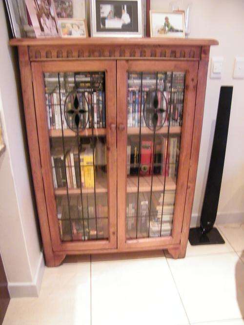 Wooden bookcase